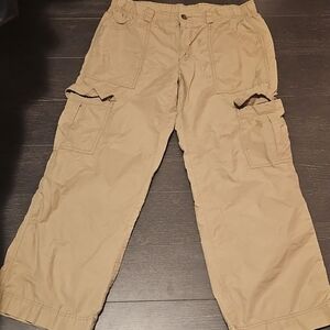 Old Navy Women Khaki Cargo Pants